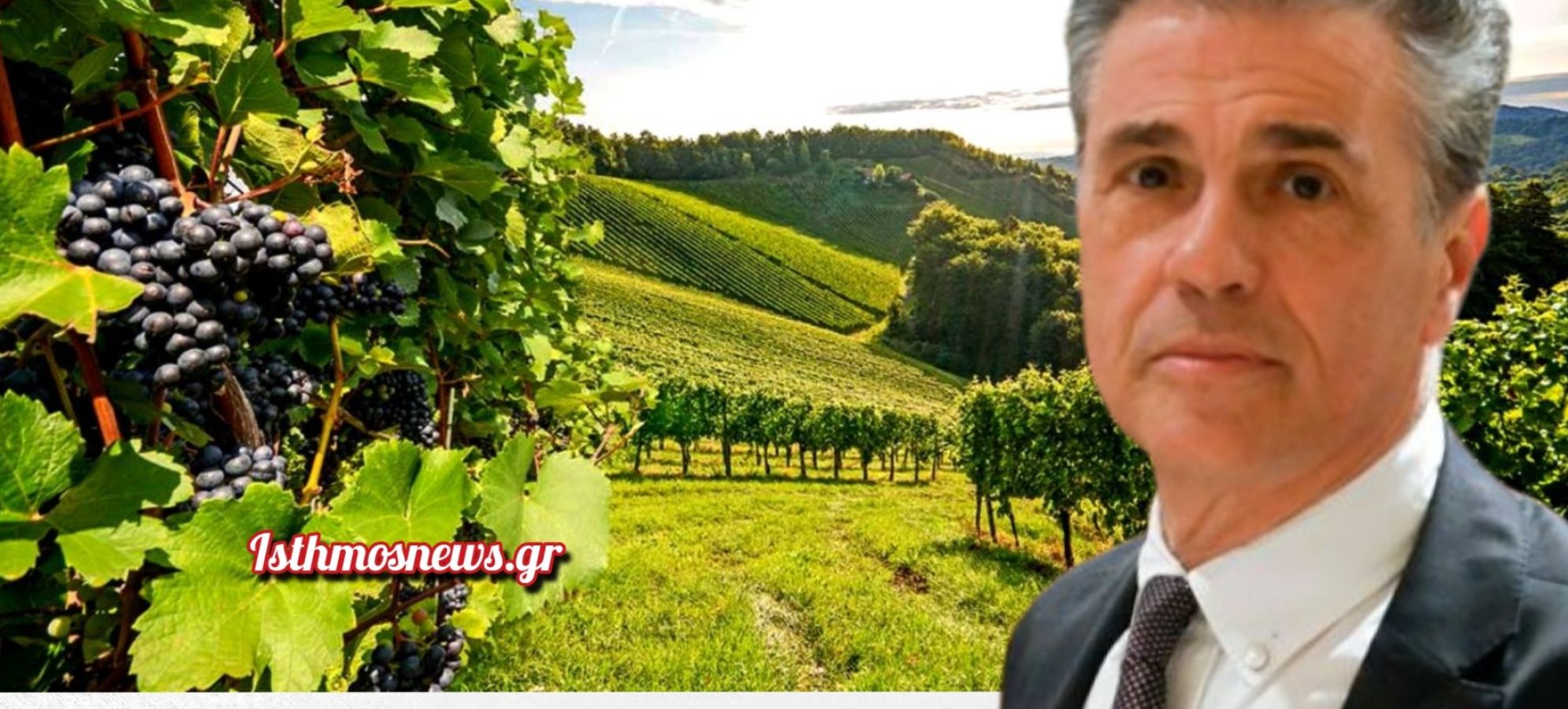 Παναγιώτης Λουζιώτης στο MEGA: «Ο οινοτουρισμός είναι εμπειρία – Η Κορινθία διαθέτει τη μεγαλύτερη οινοποιητική ζώνη ερυθρού κρασιού στην Ελλάδα»